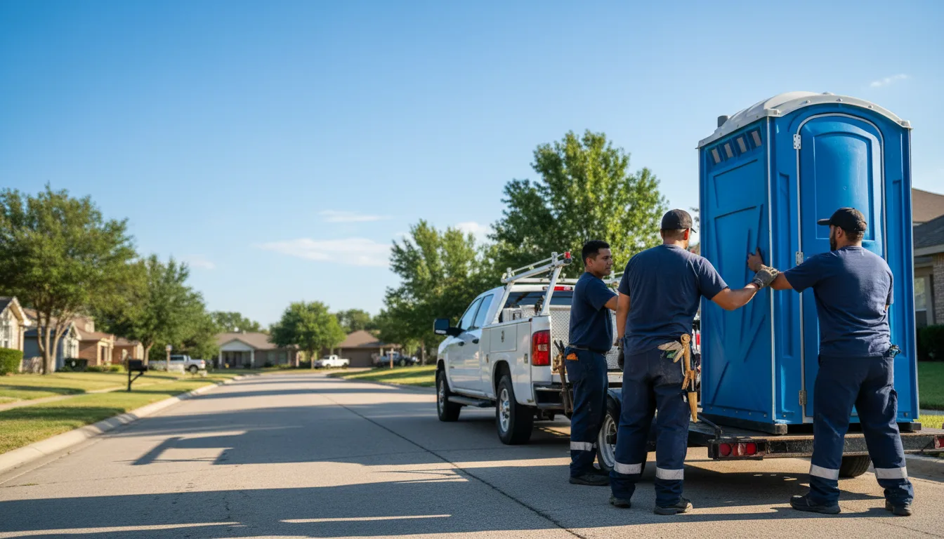 Portable Toilet Rental in Troy, OH near me